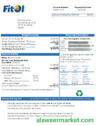 Fitol gas utility business bill, SCR